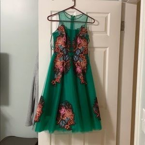 Sachin + Babi Floral Appliqué Dress - size 2